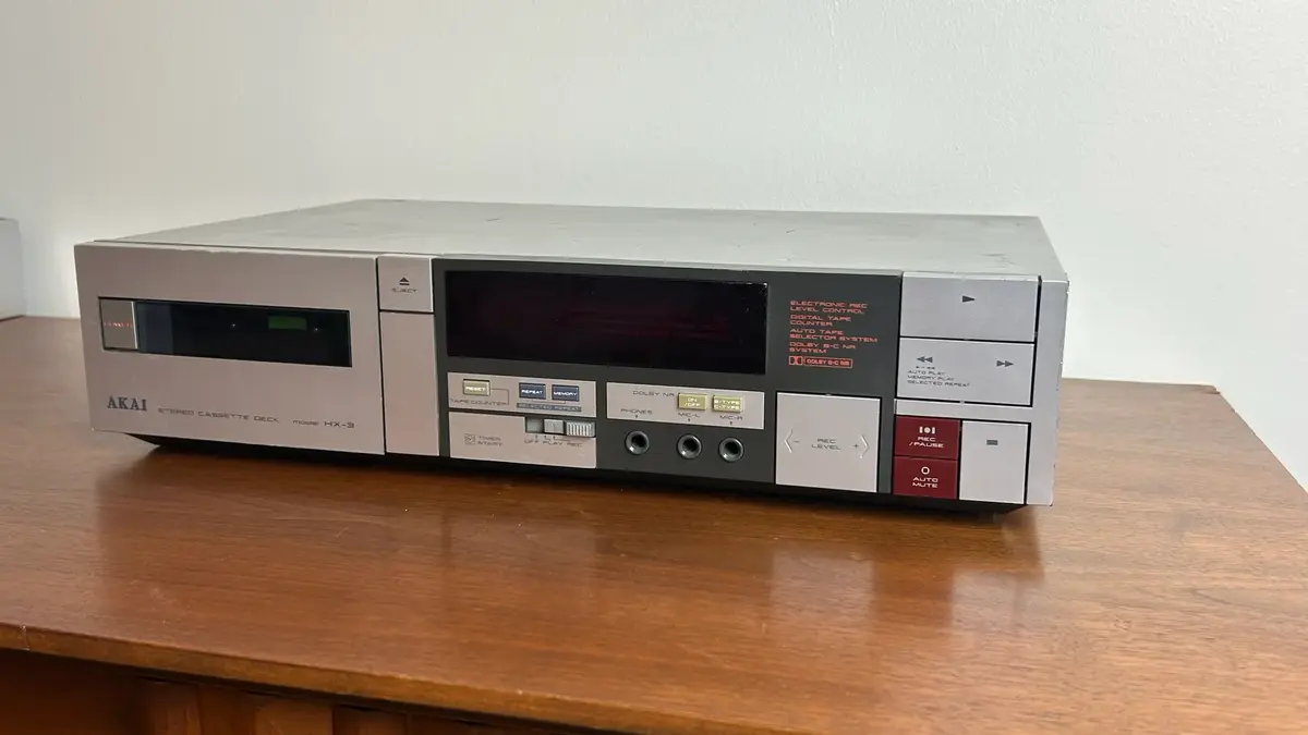 Vintage Akai Stereo Cassette Deck - Model HX-3