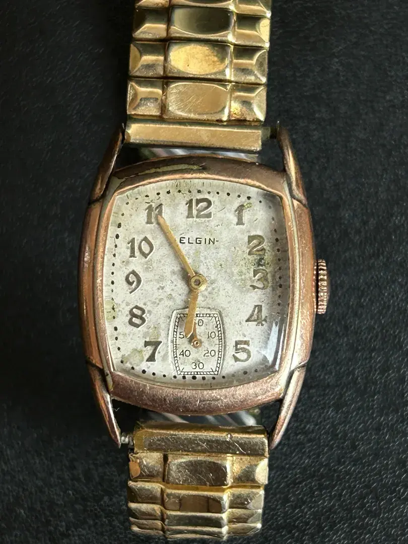 Vintage Elgin Men’s Gold Filled Watch