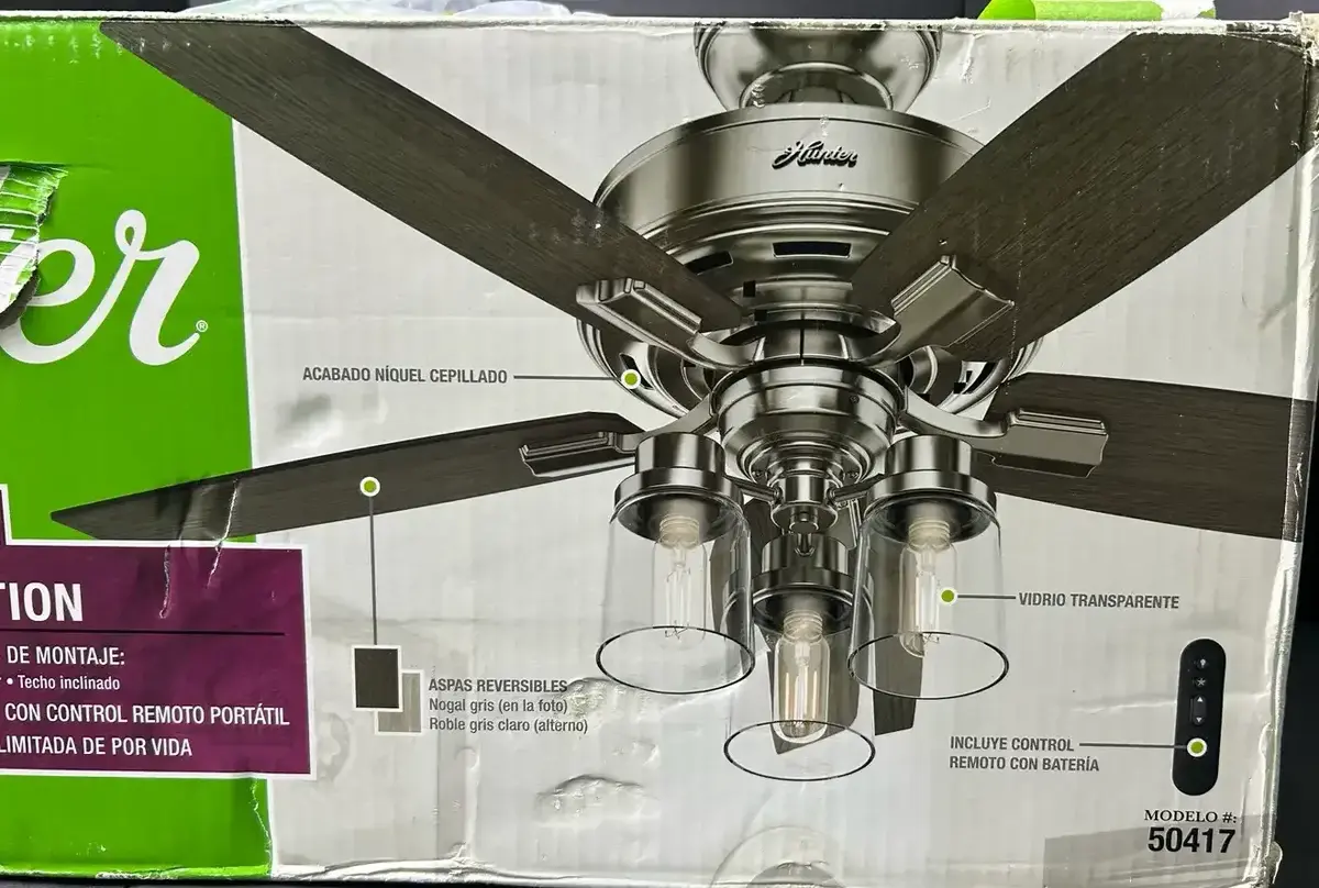 Hunter Bennett 44" LED Ceiling Fan (New in Open Box)