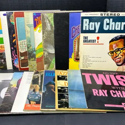 Vintage Vinyl: Jazz & Blues - Taj Mahal, Ray Charles, R Crumb, Memphis Slim & More