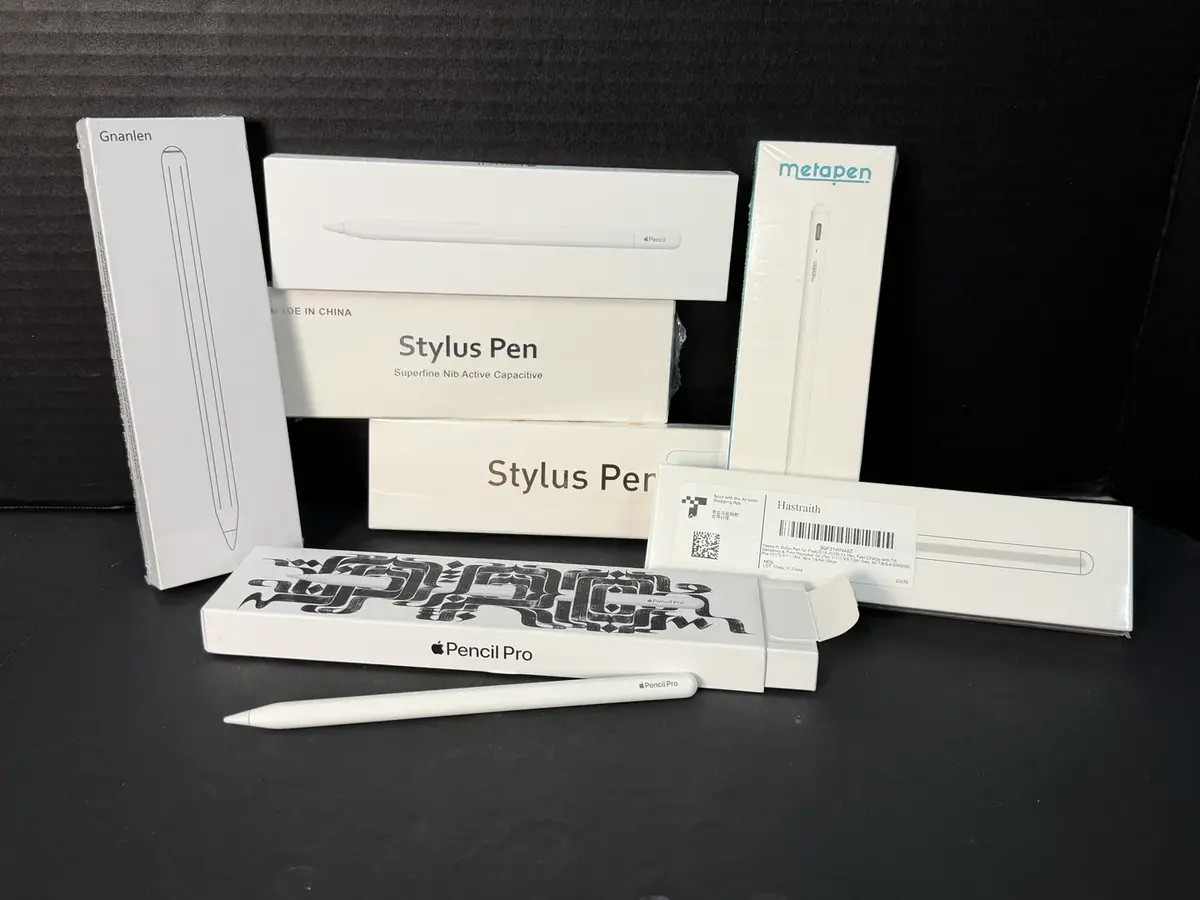 Apple Pencil Pro, New Apple Pencil & More Compatible Styluses 
