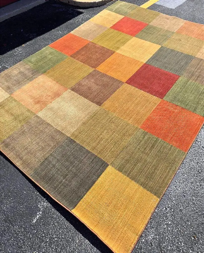 Oriental Weavers “Bungalow” Multicolor Geometric Area Rug – 7'8" x 10'10"