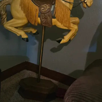 Carousel horse