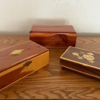 Cedar Jewelry Boxes 
