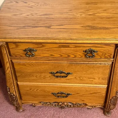 Oak Side Table by A-America Lot #1