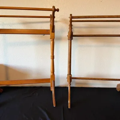 Oak Quilt Racks 