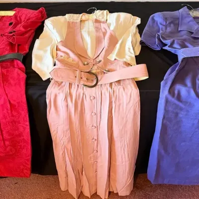 Three Vintage Dresses 