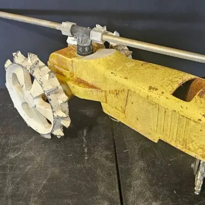 Vintage Nelson Rain Train Traveling Lawn Sprinkler 