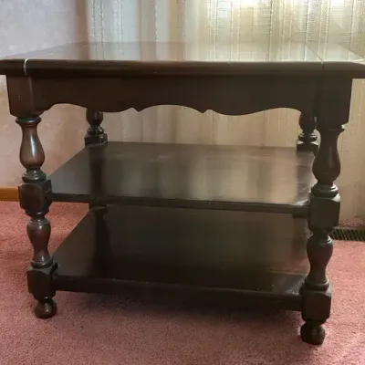 Wooden End Table