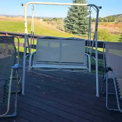 Patio Swing & Lounge Chairs