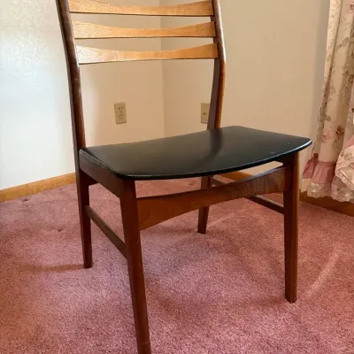 Vintage Walnut Chair 
