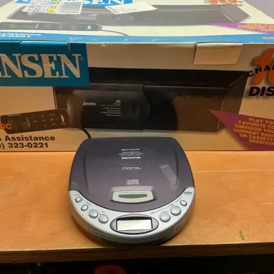 Jensen Disc Changer NIB & Lenoxx Sound Disc Player