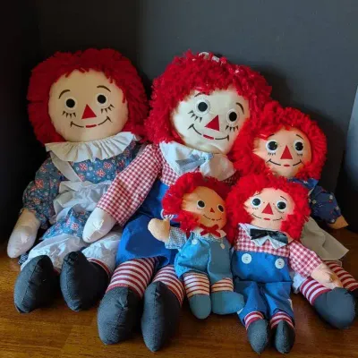 Raggedy Ann & Andy Dolls