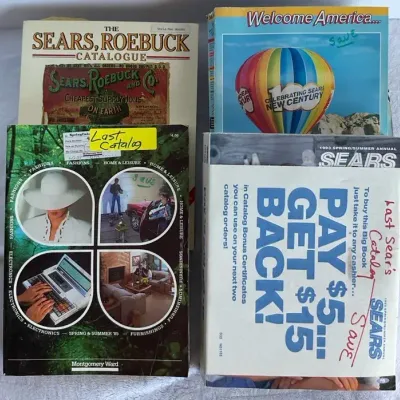 Vintage Catalogs Sears, Montgomery Wards & More