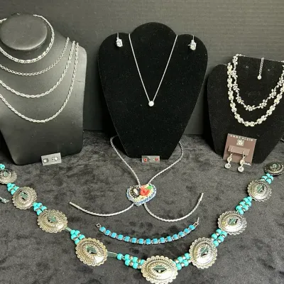 Silver Tone Jewelry 