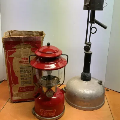 Two Vintage Coleman Lanterns