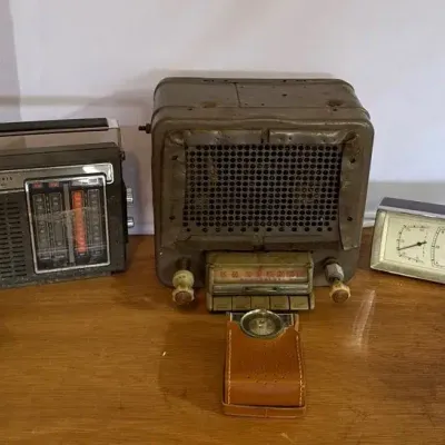Royce Weather Station, Zenith Royal 50 Pocket Transistor Radio & More