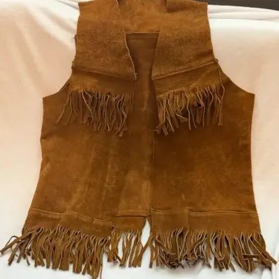 Vintage Leather Vest 