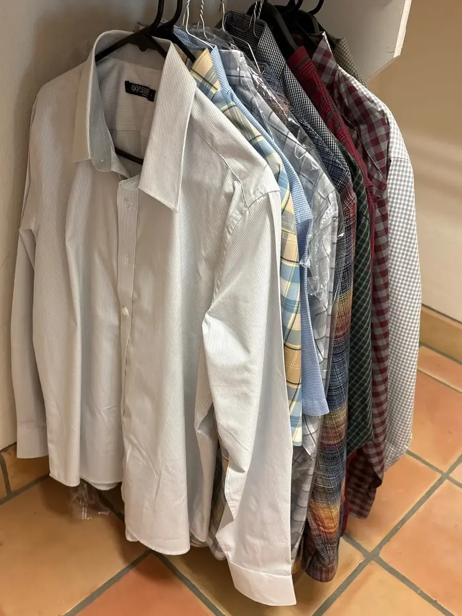 11 Men’s Button Up Shirts - Size L/XL, Evolved, Jos A Bank, Rowm, Brandini