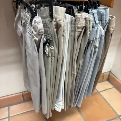 Men’s Shorts - Size 36, 12 Pair, Tan, Lt Gray, Billabong, Caribbean, Cremieux, Izod