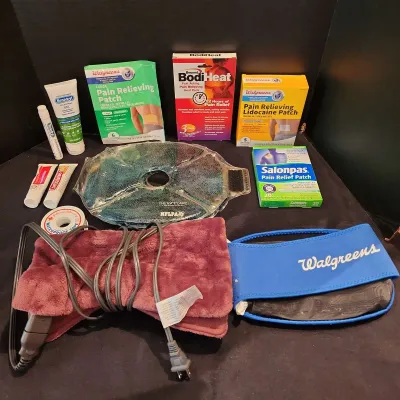 Feel Better - Heating Pad, Salonpas, Therapearl Pad, Benadryl Gel, Lidocaine Patches