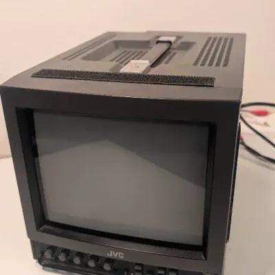 JVC TM-900SU Professional 9-inch Color Video CRT Monitor, Manufactured in July 1994