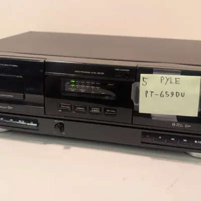 Pyle PT-659DU Dual Stereo Cassette Deck