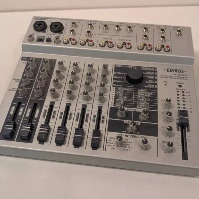 Edirol M-100FX, a 10-channel Audio Mixer With Built-in Voice and Sound Processing Digital Effects