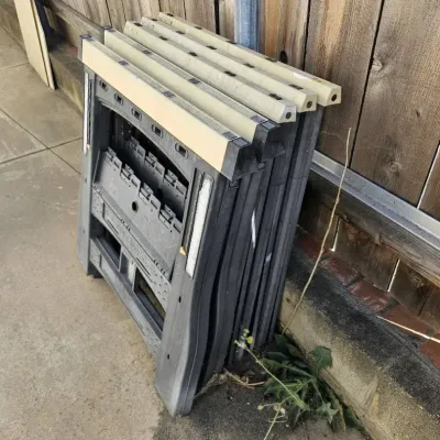 5 Task Force Folding Sawhorses