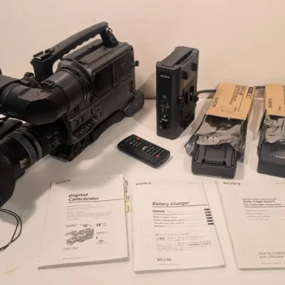 Sony DSR-250 DVCAM Digital Camcorder Along w Complete Standard Production Kit