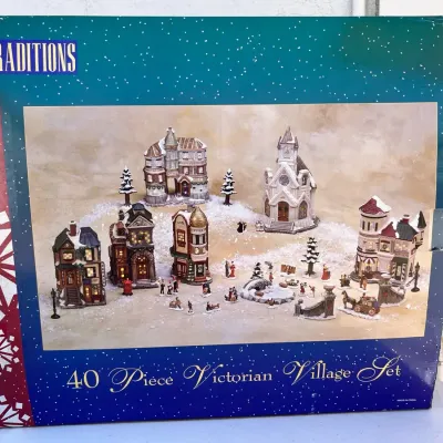 Vintage Traditions Victorian Village Set