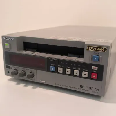Sony DSR-20 DVCAM Digital Videocassette Recorder. 1990s
