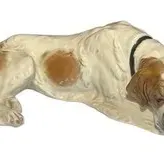 Vintage Rosenthal Kunstabteilung Selb Porcelain Dog Sculpture