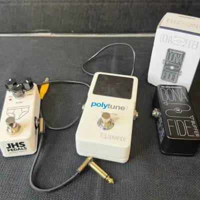 Guitar Pedals: JHS Bona Fide Buffer + TC PolyTune 