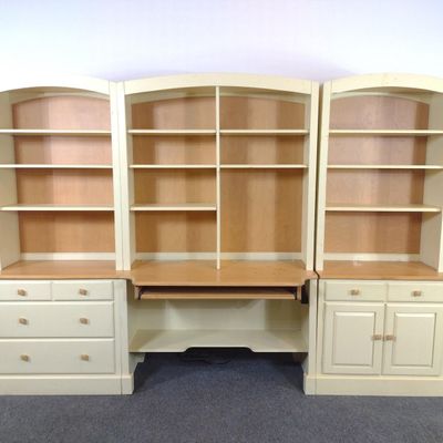 Ethan Allen Desk Wall Unit