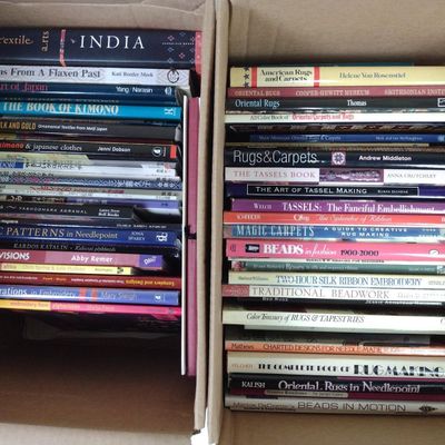 55 Sewing & Craft Reference Books incl. Rugs & Carpets