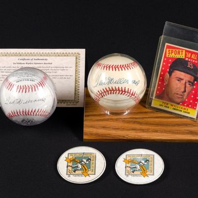 Ted Williams Autographed Baseballs