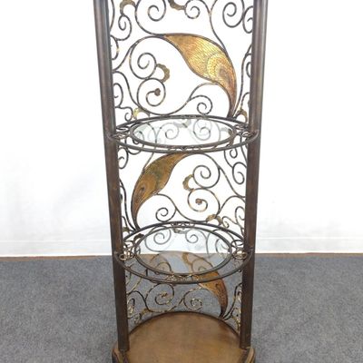Metal And Glass Display