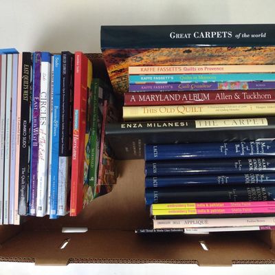 34 Sewing & Craft Reference Books incl. Great Carpets of the World