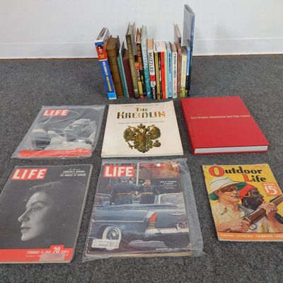 25 Books & Magazines Incl. 1st Editions & Signed Books