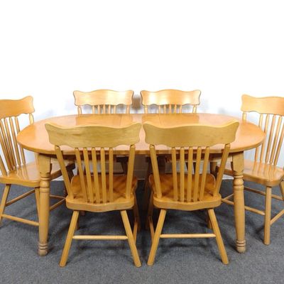 George's Wood Crafters Inc Dining Table Set