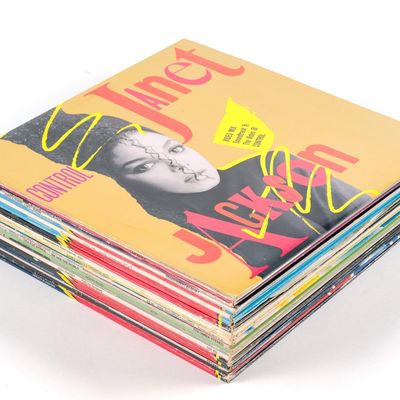 Vinyl Records Incl. Janet Jackson & USA for Africa