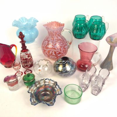 Carnival & Hand Blown Art Glass