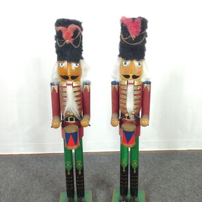 Pair Of Tall Nutcracker