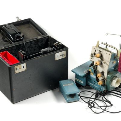 Singer Sewing Machine & Singer Serger