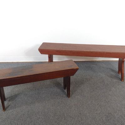 2 Wood Benches