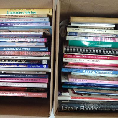 48 Sewing & Craft Reference Books incl. Making Samplers