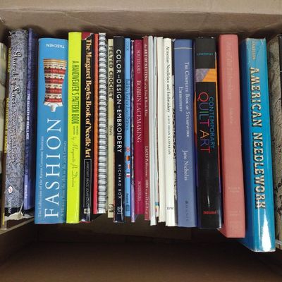 26 Books Mostly On Sewing & Needlework