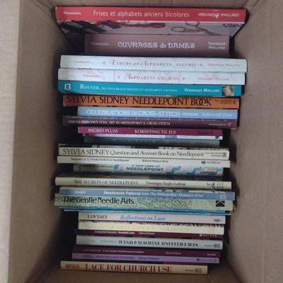 29 Sewing & Lace Reference Books incl. Lace for Church Use