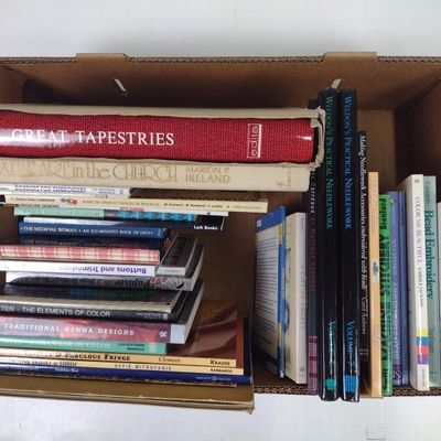 38 Fashion History and Sewing Reference Books incl. Textile Art in the Church